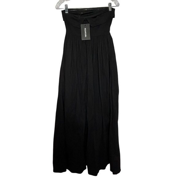 THATSSOFETCH Black Cornell Strapless Maxi Dress NWT - Picture 8 of 16
